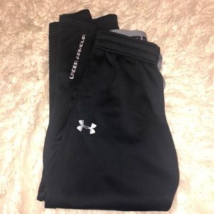 Black under armor sweat pants size small